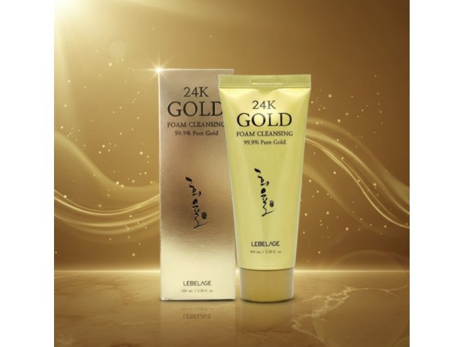 Lebelage - Heeyul Premium 24K Gold Foam Cleansing - LUXUSNÍ čístící pěna s 24K zlatem  -100 ml