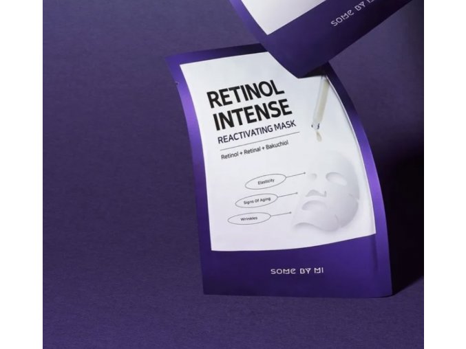 SOME BY MI Retinol Sheet Mask - proti stárnutí pleti - 22 G