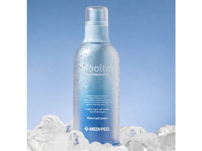 MEDI-PEEL Mooltox Sparkling Essence, kyslíková pleťová esence, 100 ml