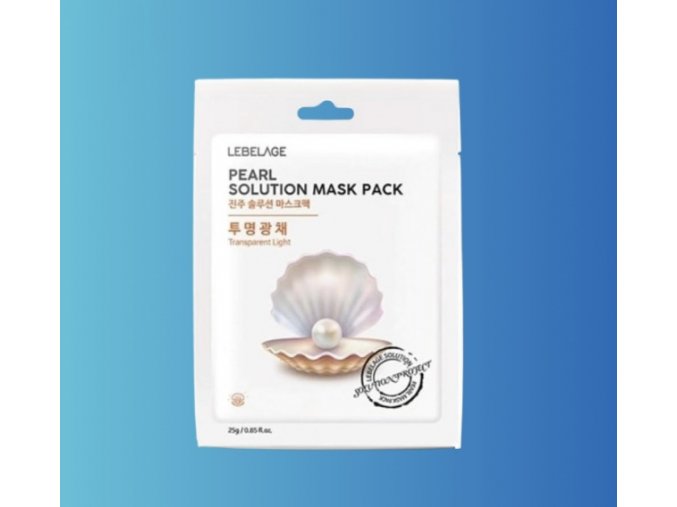Lebelage - Perlová plátýnková Maska  23 Ml