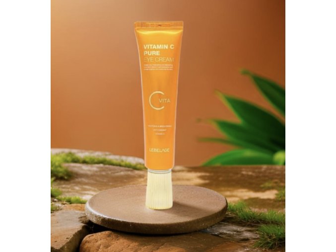 Lebelage Vitamin C Pure - rozjasňující oční krém 40 ml