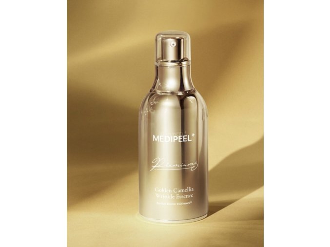 MEDI-PEEL Premium Golden Camellia Wrinkle Essence - Luxusní protivrásková esence s 24K zlatem -  50 ml