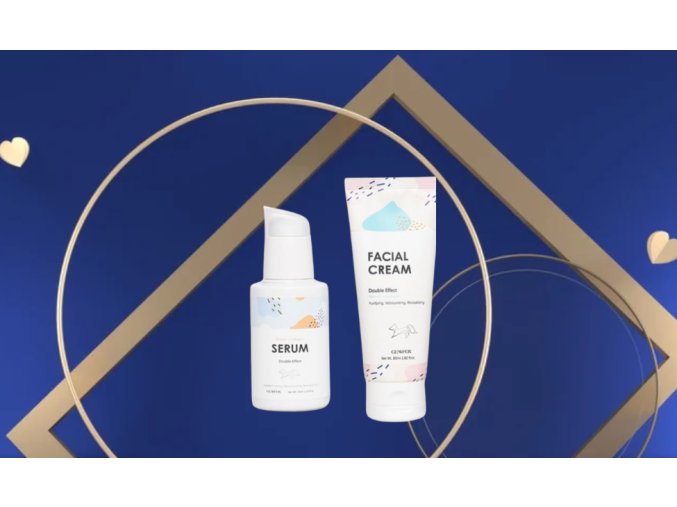 SADA - GLAMFOX Serum Double Effect - KRÉM A SÉRUM s Retinolem a Collagen - 50 ml