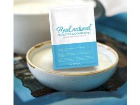 GLAMFOX Real Natural Probiotics Soothing Mask - Zklidňující maska s probiotiky - 25g