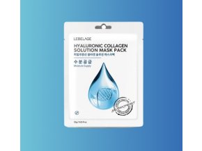 Lebelage - Hydratační plátýnková maska s kolagenem a kyselinou hyaluronovu 23 Ml