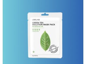 Lebelage - Hydratační plátýnková maska se zeleným čajem -  Green Tea Mask Pack -23 Ml