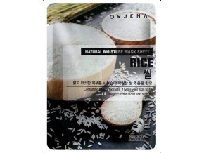 ORJENA Natural Moisture Mask Rice - rýžová plátýnková maska - 23 ml