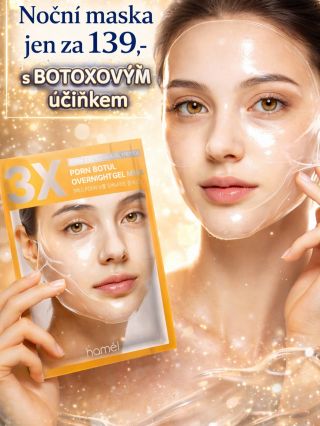✨ MASKA S BOTOXOVÝM ÚČINKEM ✨ Chceš hladkou a rozzářenou pleť bez drahých zákroků? 👉 Tahle noční maska pracuje za tebe...