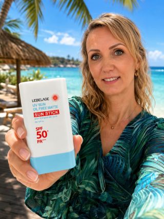 🌴☀️ Slunce si dovolenou nebere. Ochrana pleti by také neměla. ☀️🌴 💙 Můj letní parťák? ✨ Lebelage UV Sun Oil Free Matte Sun...