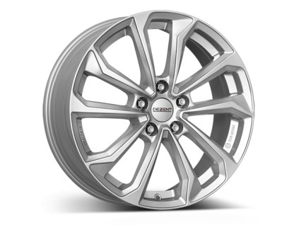 DEZENT KS silver 7.5x18 ET55 5/114.3/67.1