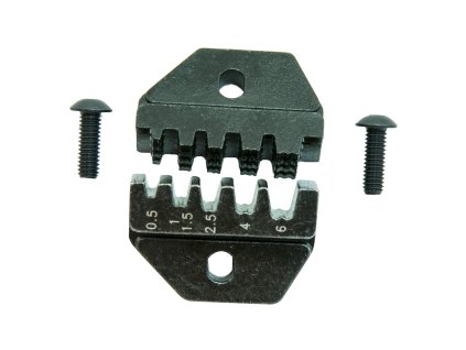 HONITON Náhradní čelisti ke konektorovým kleštím | 0,75-6 mm2 (AWG 18-10)