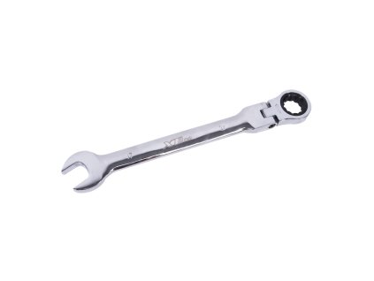 XTLINE Klíč očkoplochý ráčnový kloubový 72 zubů | 19 mm