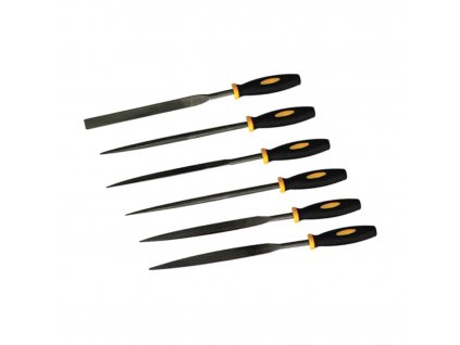 STAVTOOL Sada jehlových pilníků 6 dílů | 180 mm