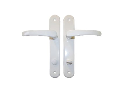 TRITOOLS Dveřní kování Michaela WC72 klíč, bílá