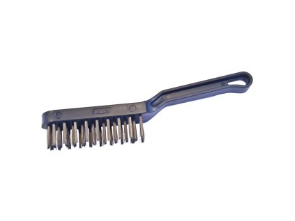 KART Kartáč ocelový čtyřřadý | 270 mm, plastová rukojeť