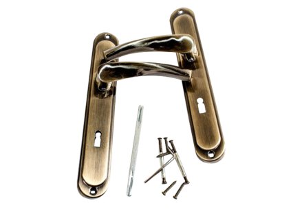 TRITOOLS Dveřní kování Atena (Etna) | K90 patina - klíč