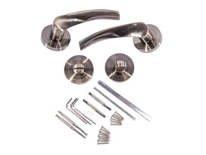 TRITOOLS Dveřní kování Atena (Etna) | rozeta patina