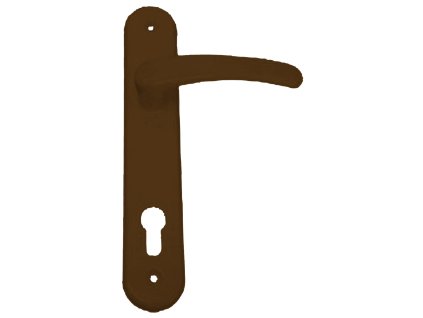 TRITOOLS Dveřní kování Michaela | V90 hnědá - vložka