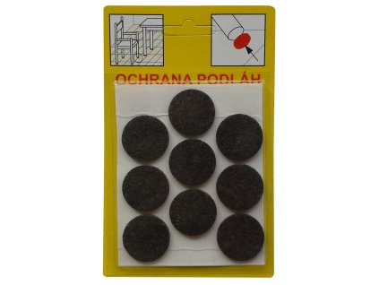 Filcová ochrana samolepící | 106H - hnědá 28x3 mm