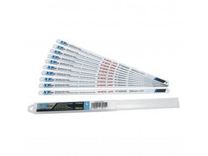 XTLINE Ruční pilový list HSS-Co Bi-hardness | 300 mm, 24 Tpi (1bal/10ks)