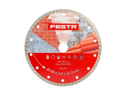 Kotouč diamantový FESTA TURBO 180x2.4x22.2mm