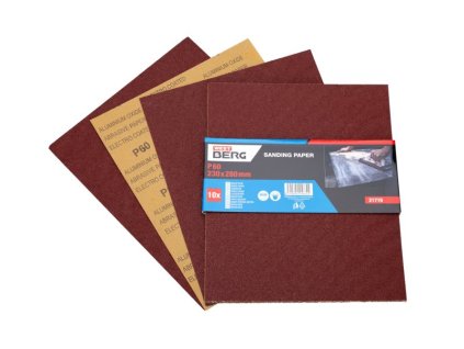 Papír brusný WESTBERG 230x280mm P60 10ks