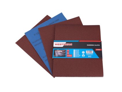 Plátno smirkové WESTBERG 230x280mm P60 10ks