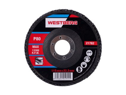 Kotouč lamelový WESTBERG 115mm P80