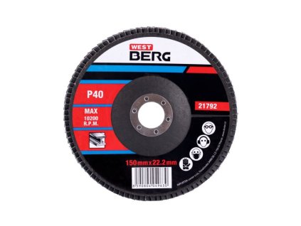 Kotouč lamelový WESTBERG 150mm P40