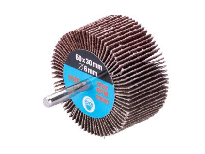 Kotouč lamelový brusný WESTBERG 60x30x6mm P80 stopka