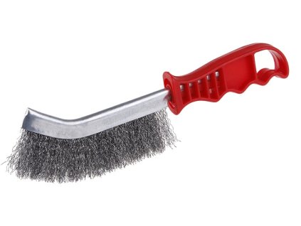 Kartáč ruční WESTBERG ocelový vlnitý 260mm plastová rukojeť