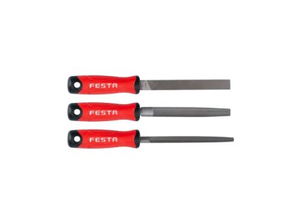 Sada pilníků FESTA 3ks 150mm/hrubost 2