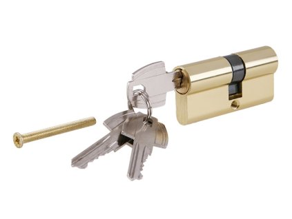 Vložka zámku pomosazená 65mm 3klíče