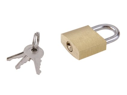 Zámek visací FESTA mosaz zesílený 25mm