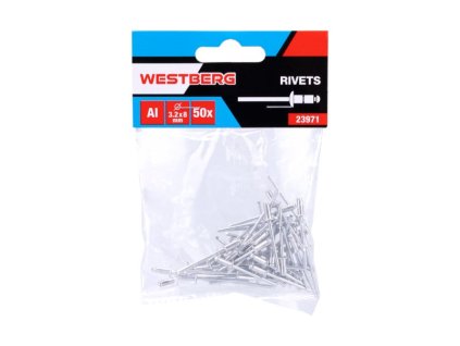 Nýty trhací WESTBERG ALU 3.2x8mm 50ks
