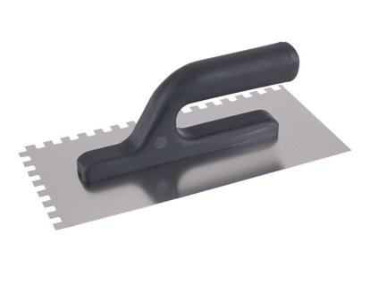 Hladítko INOX 270x125mm zub e8