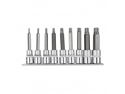 RICHMANN Sada nástavců XZN 1/2" 9 dílů | M4-M16, 100 mm