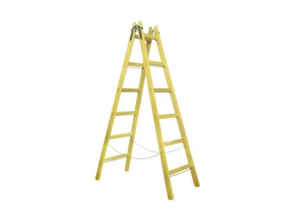 Štafle dřevěné EXPERT 6 příček, L = 196,5cm