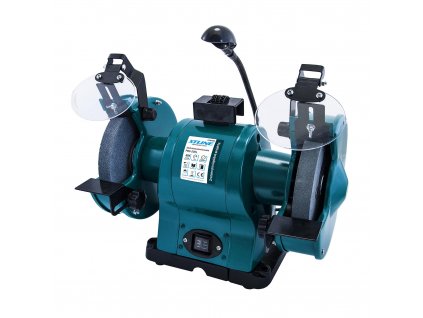 XTLINE Bruska stolní dvoukotoučová 520 W, 200 mm + svítidlo 3 W
