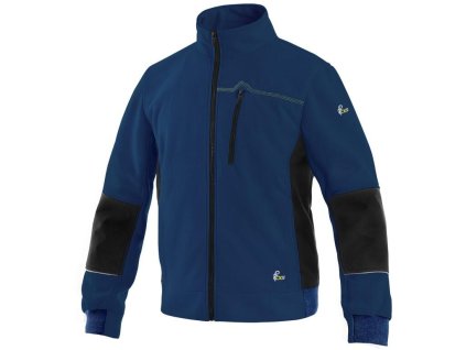 Mikina CXS TEXAS, pánská, tmavě modrá-černá (Velikost S)