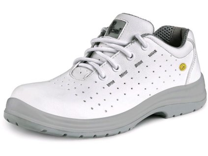Obuv CXS WHITE LINDEN O1 ESD, polobotka (Velikost 36)