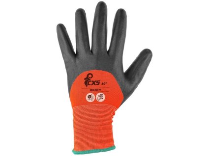 Rukavice CXS MISTI, máčené do 3/4 v nitrilu (Velikost 08)