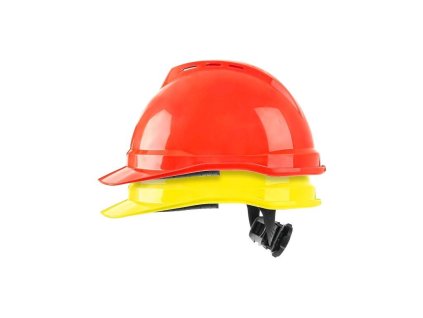 Přilba MSA V-Gard 500 větraná, reflexní (Velikost 52-64cm)