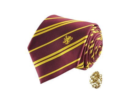 kravata harry potter s odznakem nebelvir 65fdab65156ab