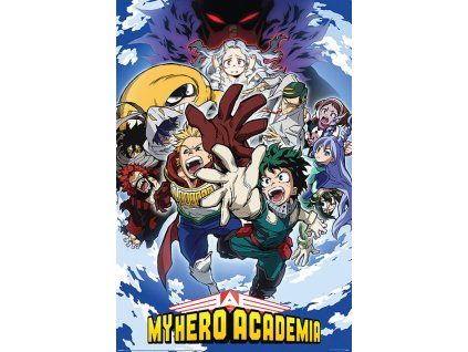 plakat my hero academia reach up 6332c8768109c
