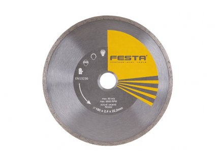 Kotouč diamantový FESTA plný 180x2.4x22.2mm
