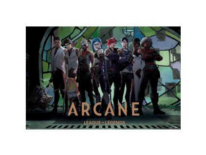 plakat league of legends arcane 67447b72b48fe