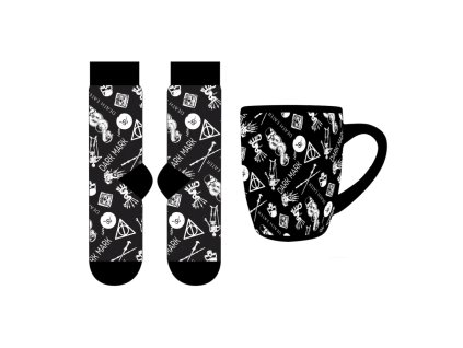 darkova sada harry potter cerna magie hrnek a ponozky 674037d042cc8