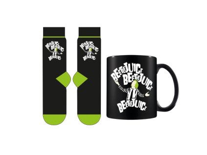 darkova sada beetlejuice hrnek a ponozky 6740633661720