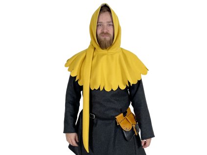 stredoveka vlnena kape zluta 68d12c1e8ecc2